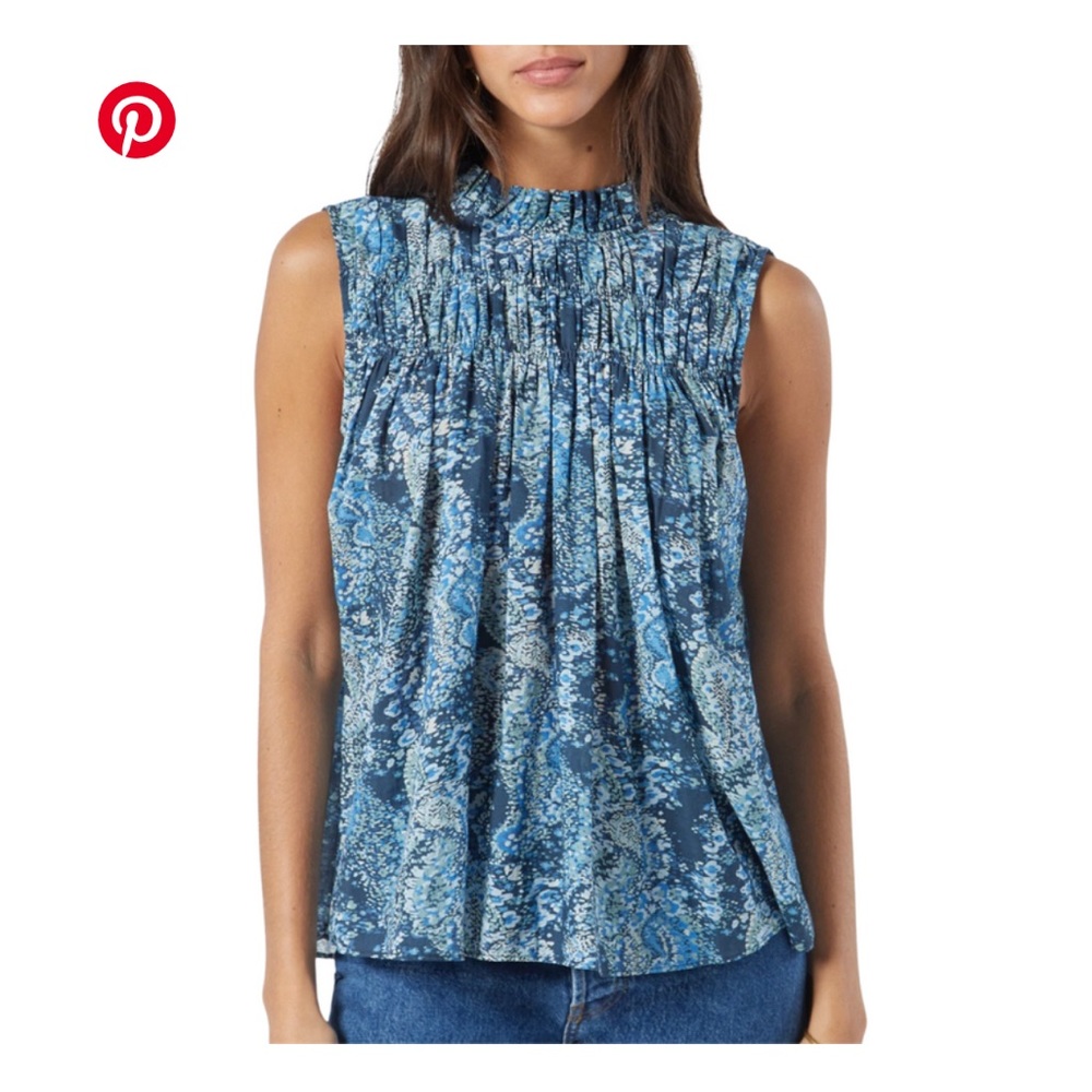NWT Joie sleeveless blouse, M
